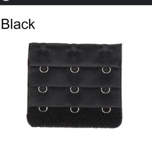 3 Rows x 3 Hooks Spacing Bra Extender Elastic Stretchy Bra Extension